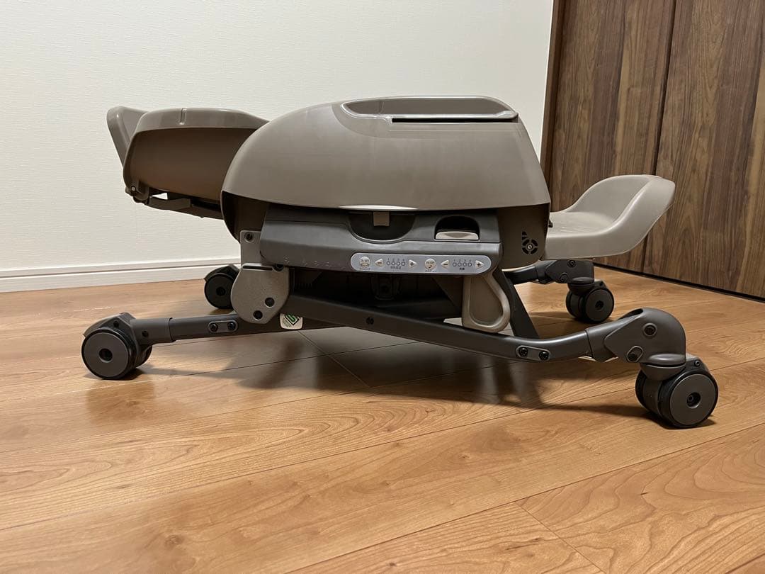 コンビ 美品 電動 ハイローチェア ネムリラ AUTO SWING グレー