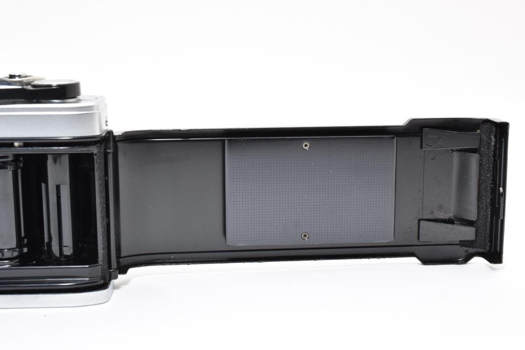 美品 OLYMPUS OM10 シルバー フィルム モルト新品交換済 M884