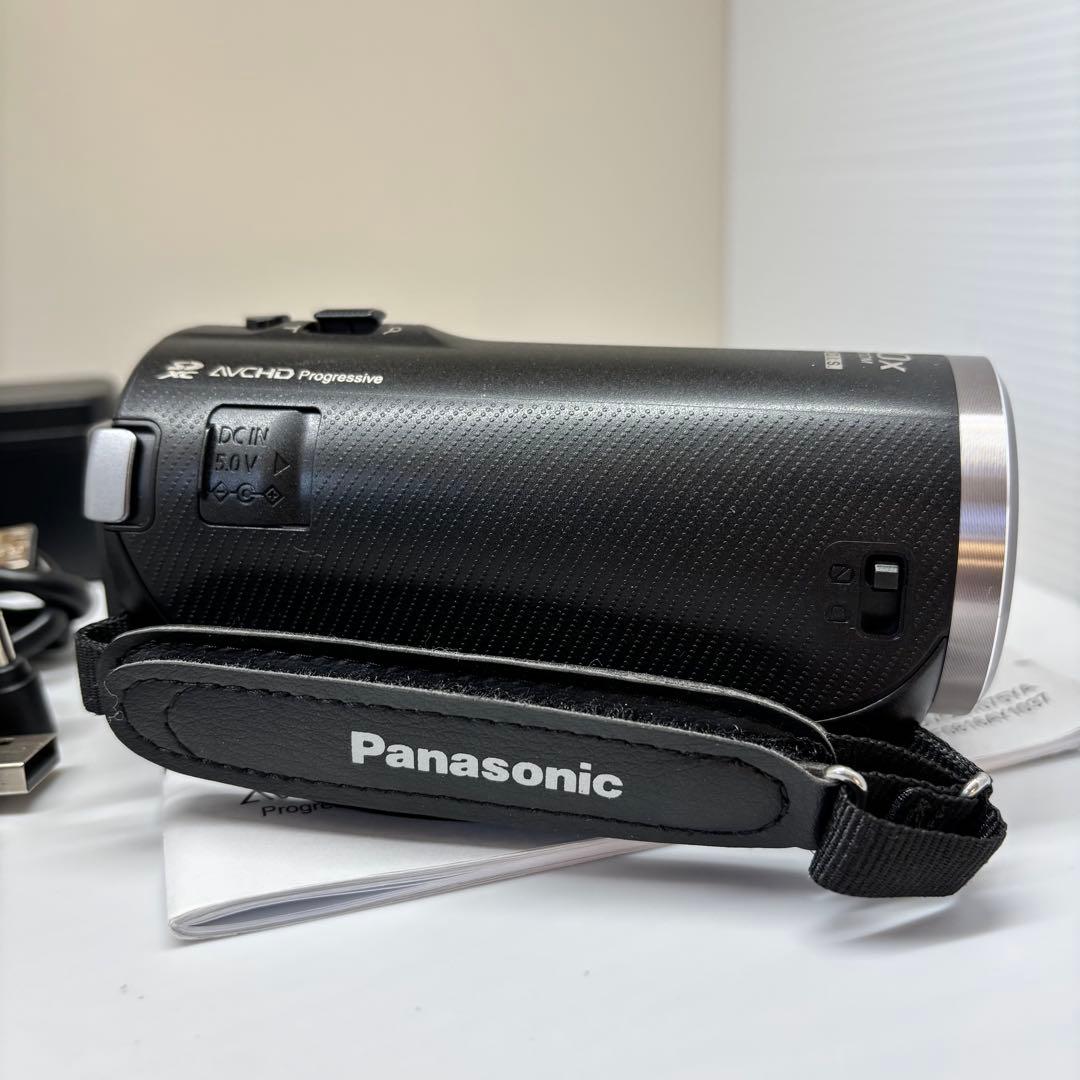 2263 動作確認済み‼︎ hc-v480ms パナソニック ブラックビデオカメラ