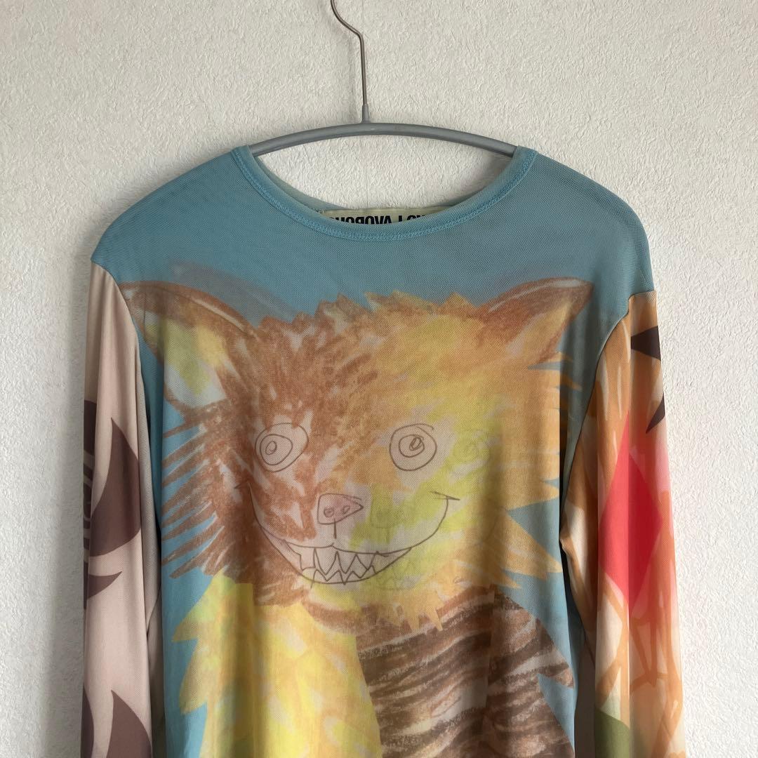 CHOPOVA LOWENA メッシュトップ　Crazy Cat