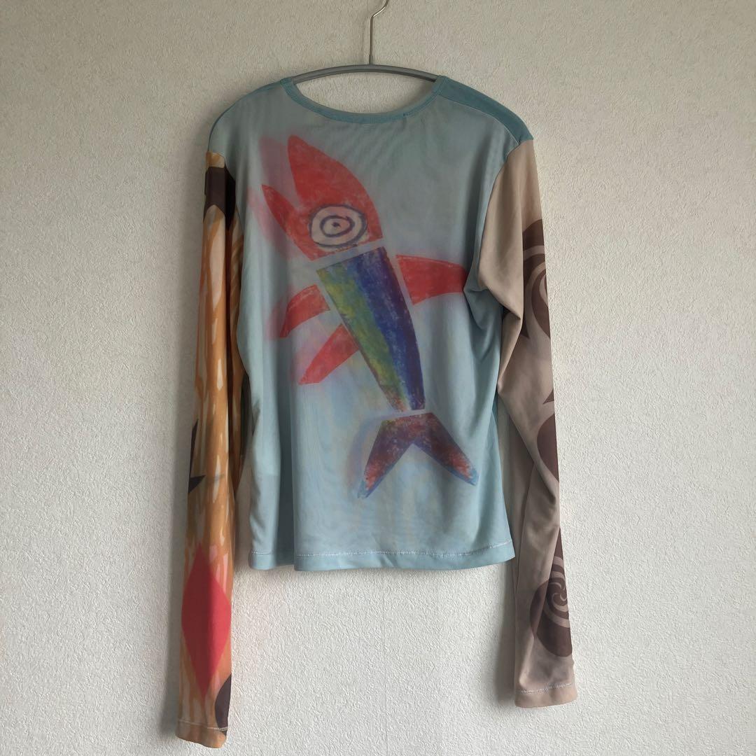 CHOPOVA LOWENA メッシュトップ　Crazy Cat