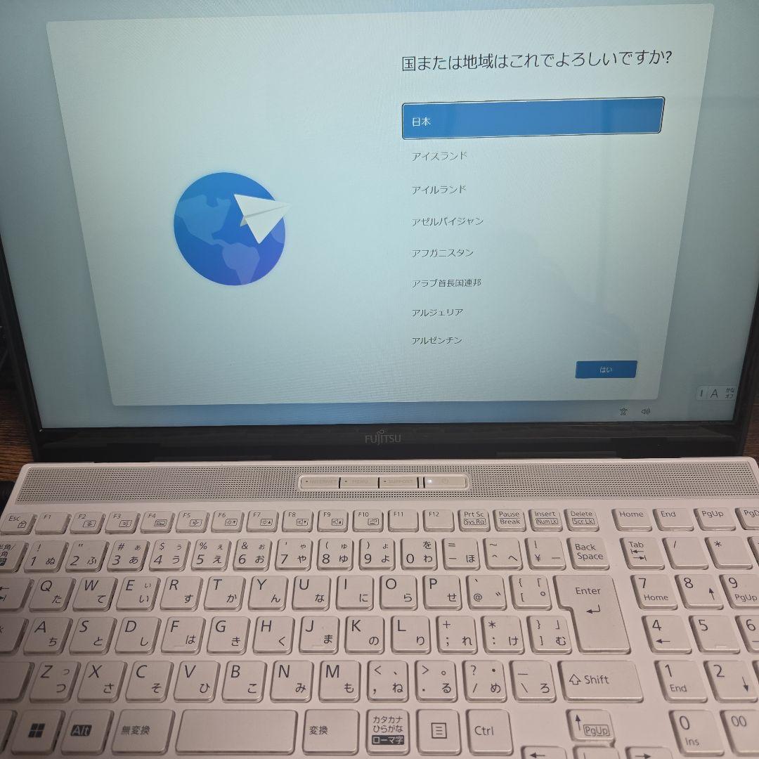FMVA500HW 富士通 ノートパソコン i7 1195g7 wi11搭載