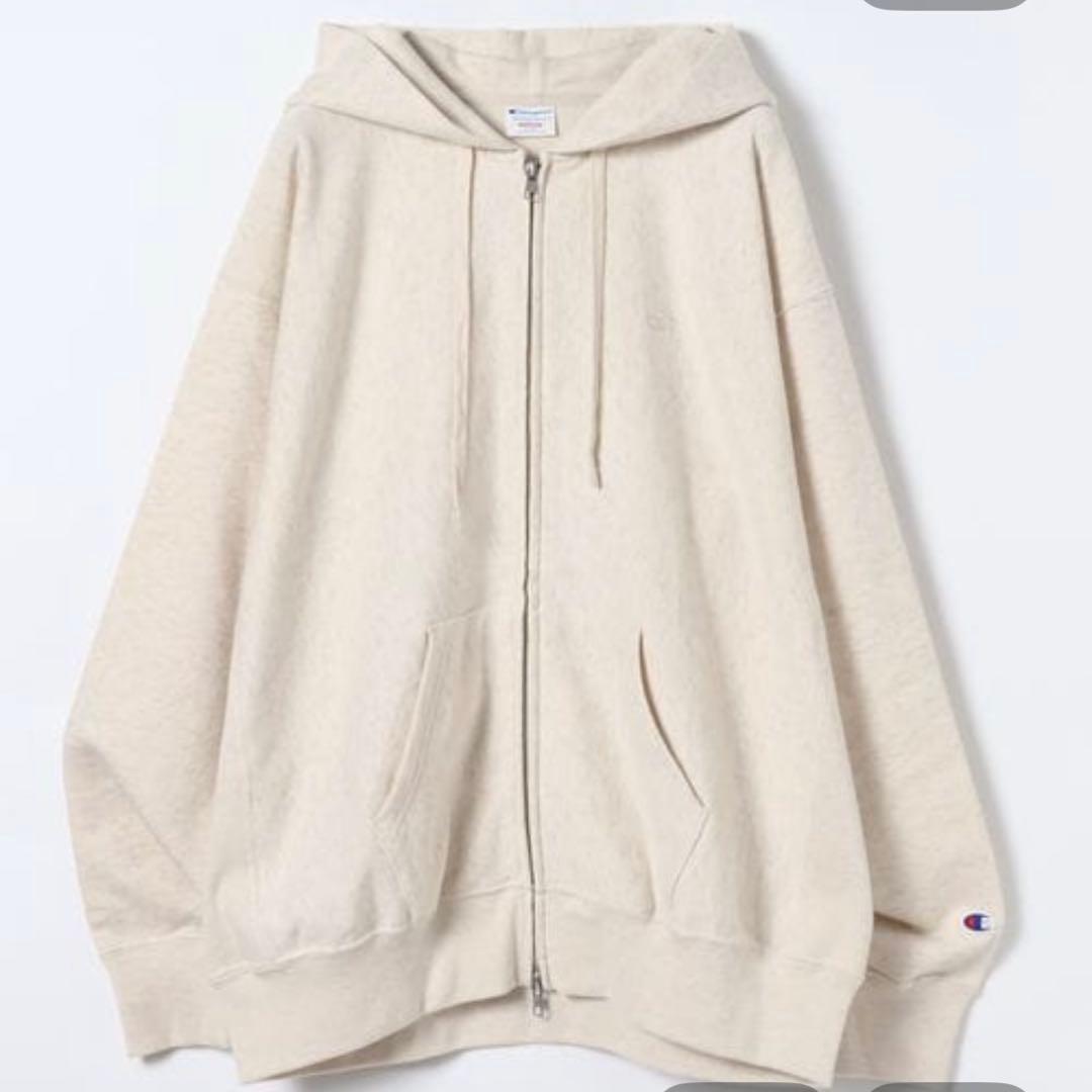 【Champion別注】リバースウィーブZIPパーカー　ジーナシス　新品未使用