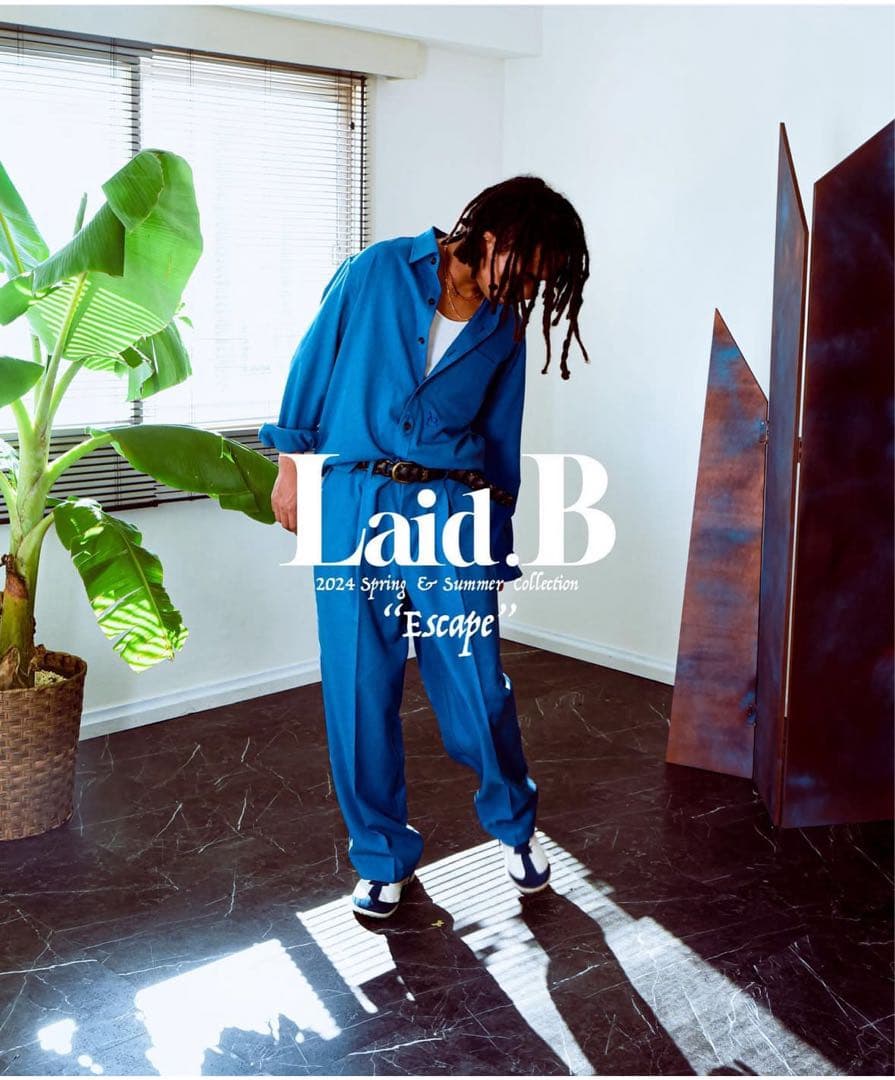 パンツ Laid.B 24SS Escape Slacks