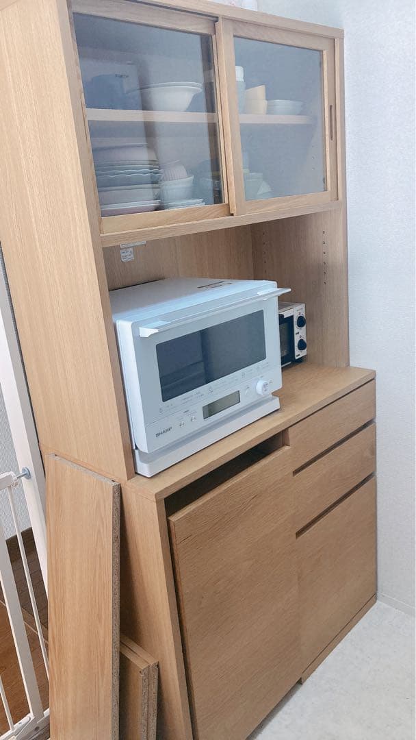 無印良品　木製食器棚　本体のみ