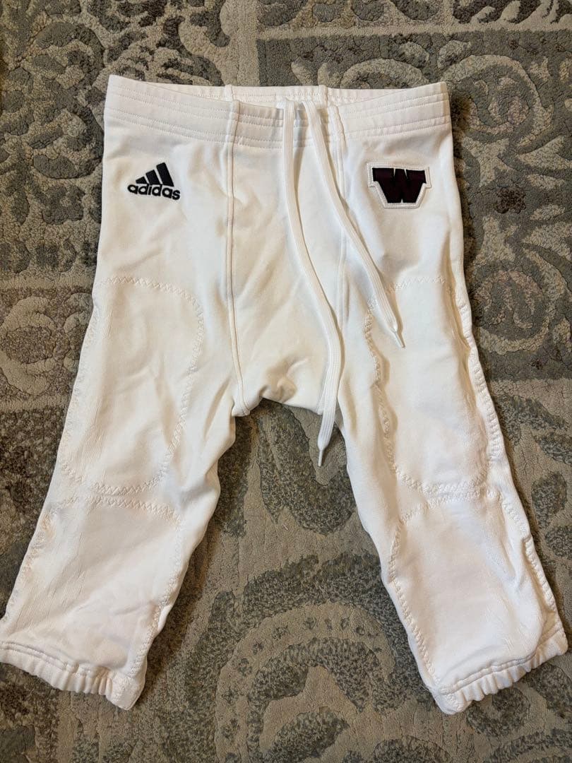 早稲田アメフト試合用フットボールパンツ