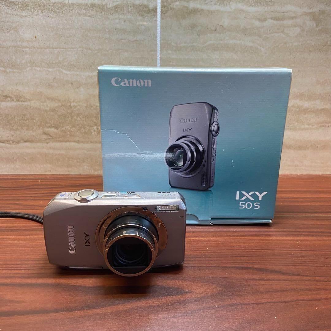 Canon IXY 50S シルバー デジカメ 2712