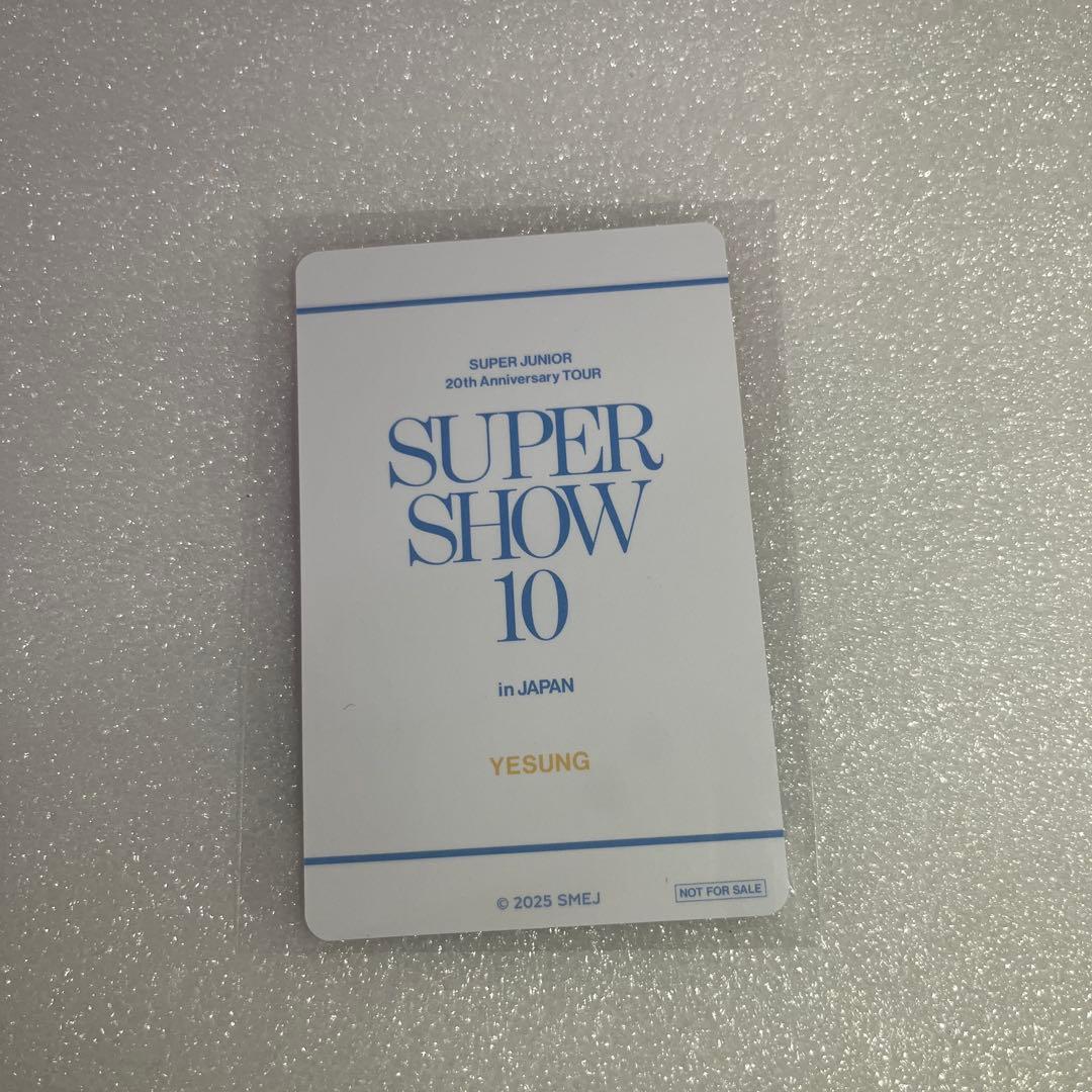 SUPERJUNIOR イェソン トレカ