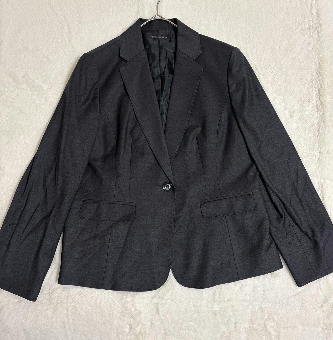 【 未使用 】東京ソワール 未使用 スーツ３点セット　17号　大きめ