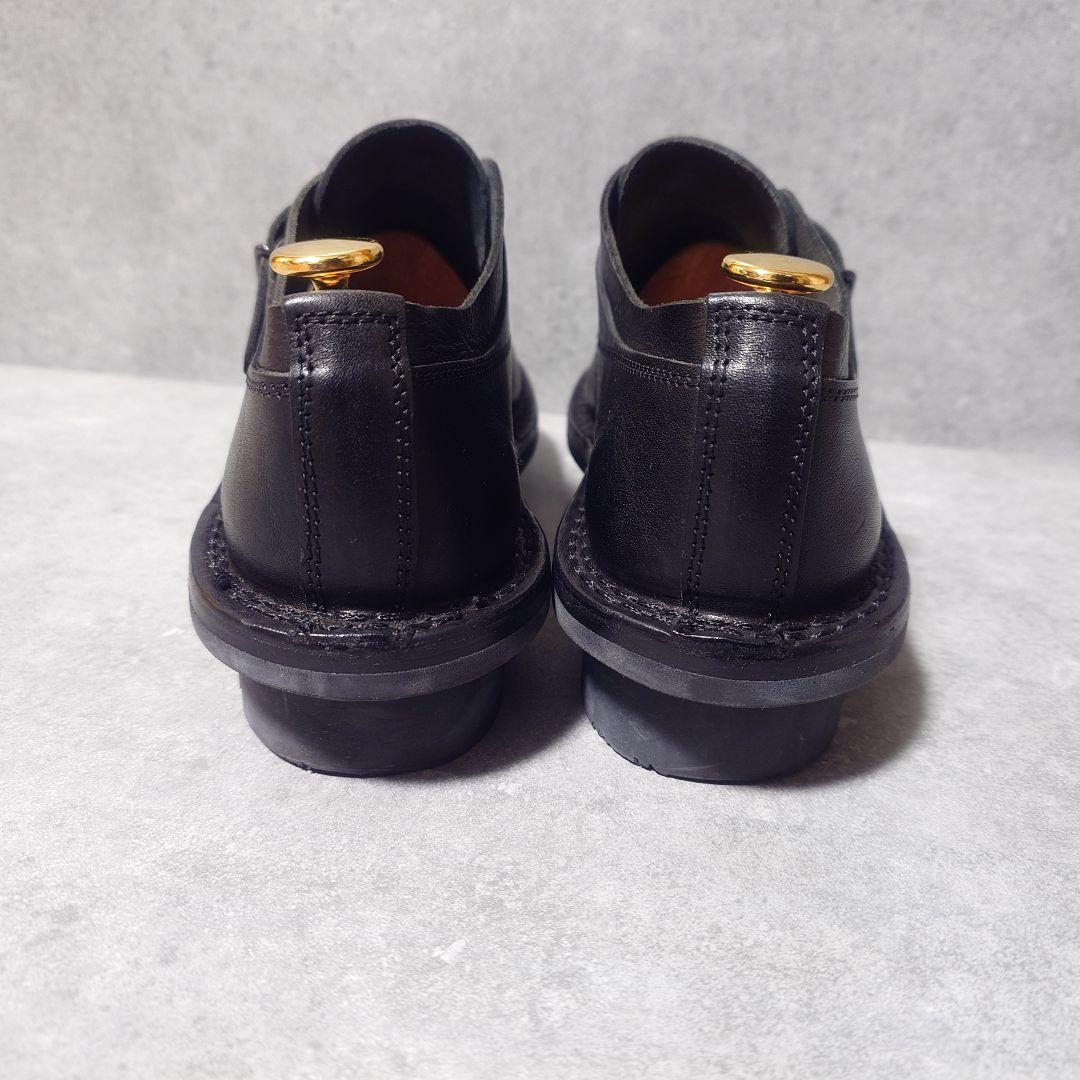 【未使用級】Trippen レザー シューズ 39 黒 トランスフォーム 希少