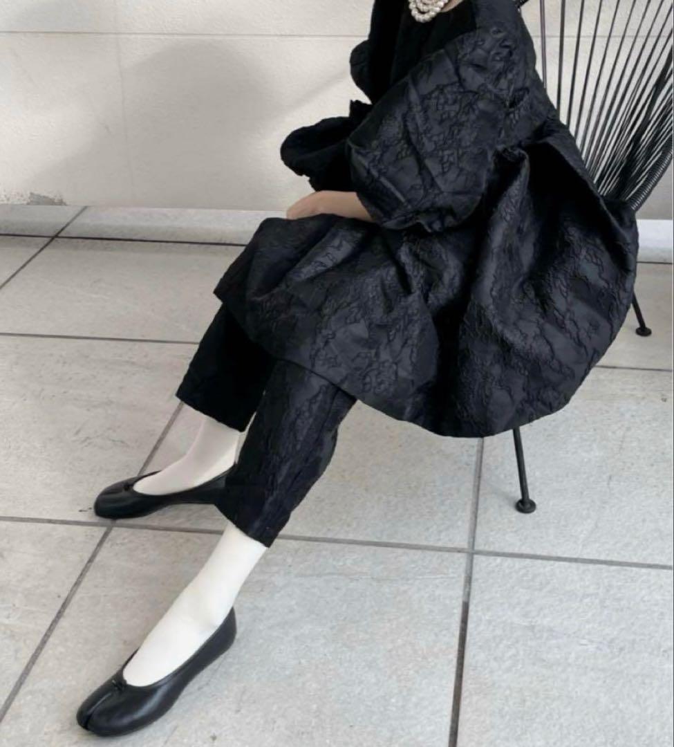 perna ペルナ　ジャガードセットアップ　ブラック