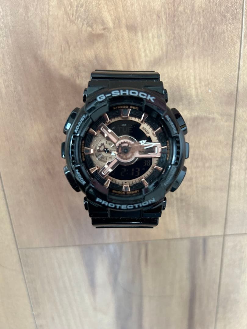 G-SHOCK GA-110 ブラック/ローズゴールド