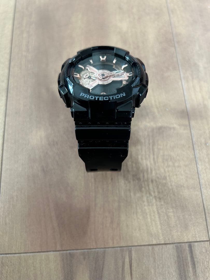 G-SHOCK GA-110 ブラック/ローズゴールド