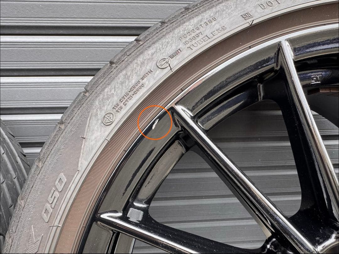 GRヤリス RZ 純正ホイールタイヤセット18インチ エンケイ製 2025モデル