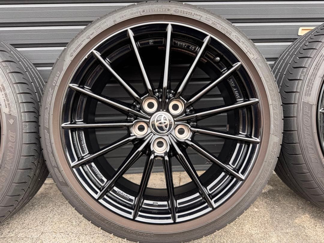 GRヤリス RZ 純正ホイールタイヤセット18インチ エンケイ製 2025モデル