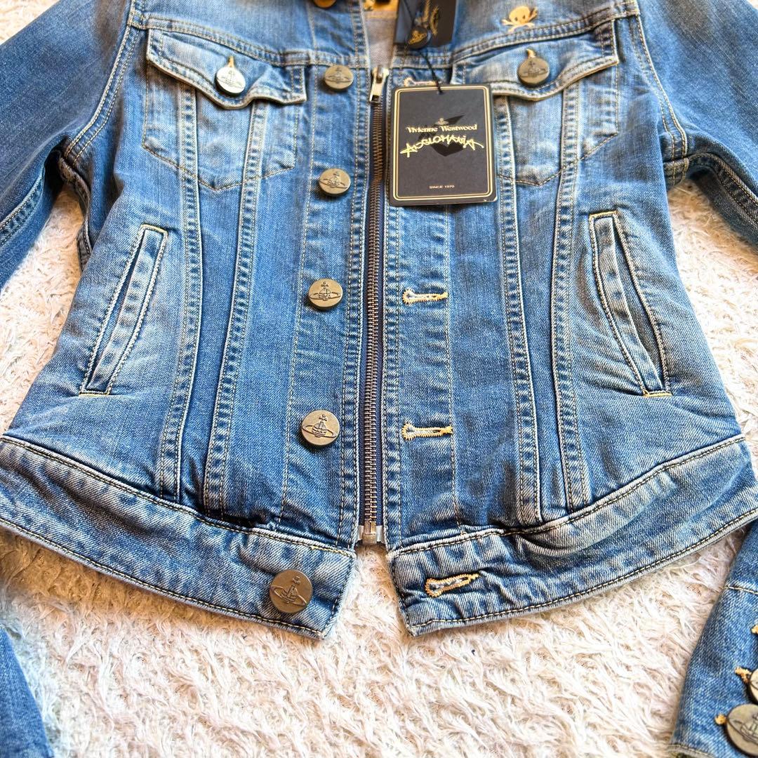 【新品タグ付き超希少✨️VivienneWestwood】 デニム ジャケット