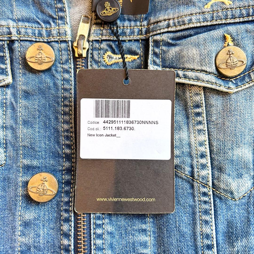 【新品タグ付き超希少✨️VivienneWestwood】 デニム ジャケット