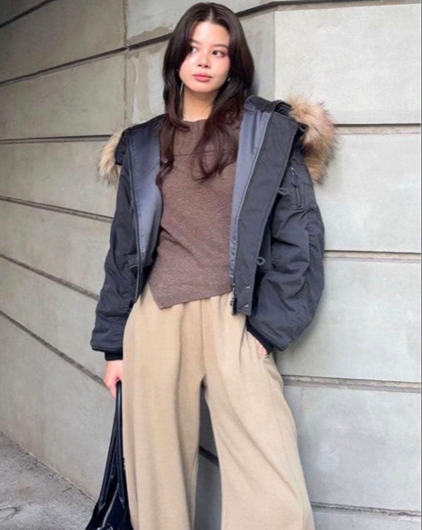 ジャケット・アウター MOUSSY SHORT N2B