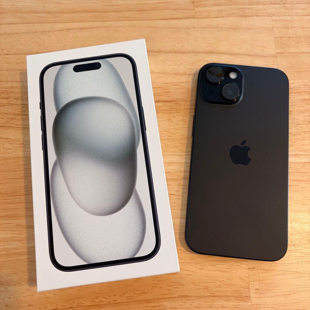 Apple iPhone 15 128gb simフリー ブラック 本体