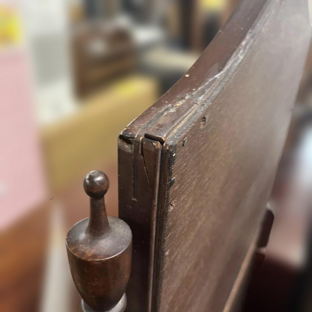 【ヴィンテージ】ミラーキャビネット◆5段収納◇マイナスビス留め◆程度良好