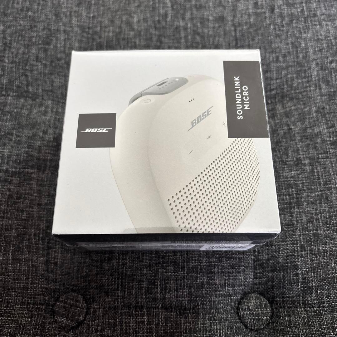 Bose ボーズ SoundLink Micro スピーカー ホワイトスモーク