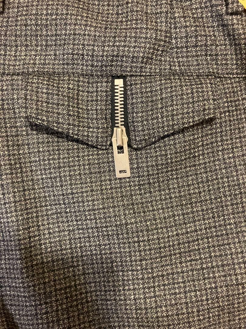 Maison Margiela ウールチェックパンツ