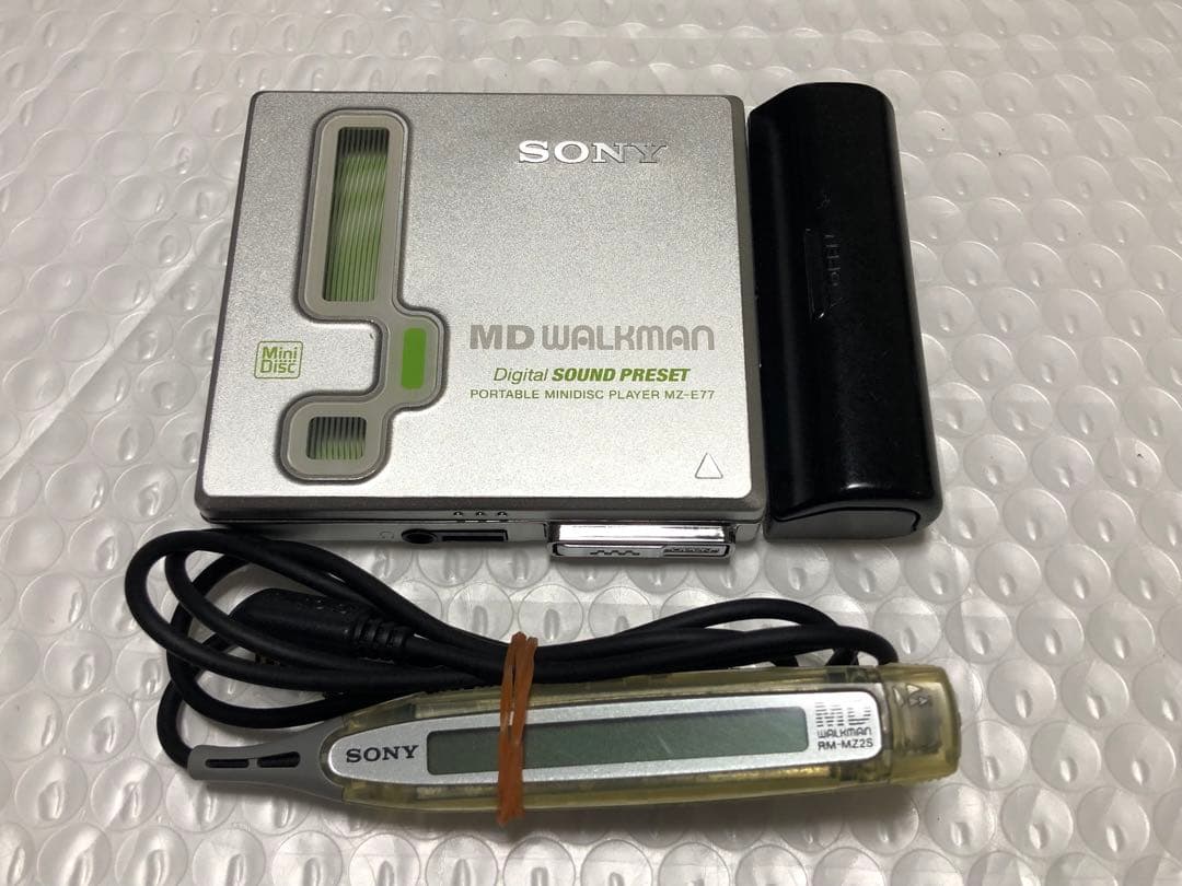 ポータブルプレーヤー SONY Walkman MZ-E77