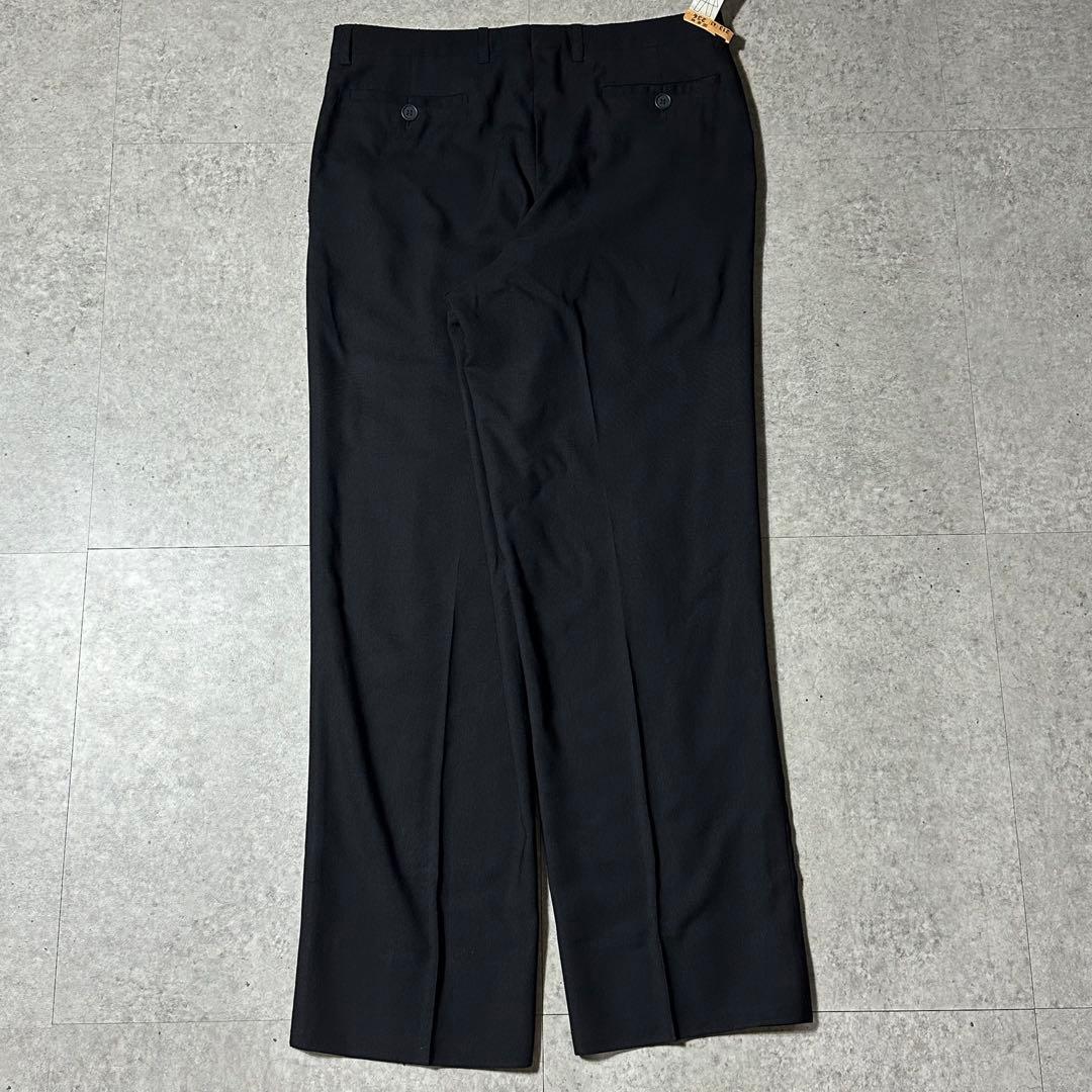 Giorgio Armani 100%ウール スラックス 黒