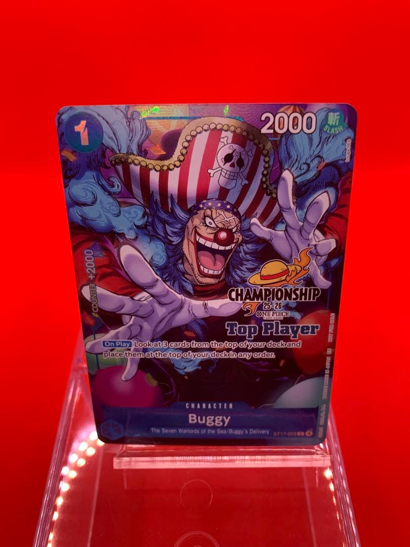 【超希少・Top Player】バギー パラレル チャンピオンシップ25-26