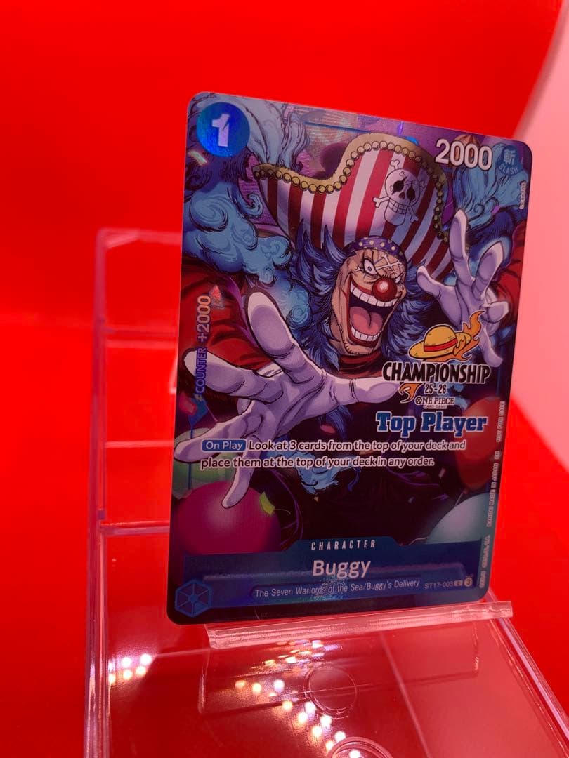 【超希少・Top Player】バギー パラレル チャンピオンシップ25-26