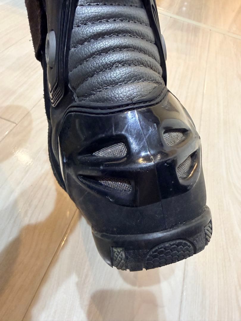 BERIK バイクブーツ2.0 黒/白/グレー