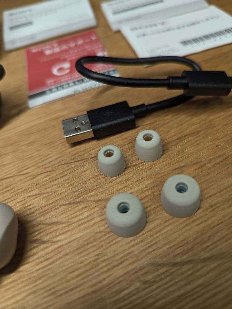 美品◆SONY WF-1000XM5 WHITE ✦シリコンケース付