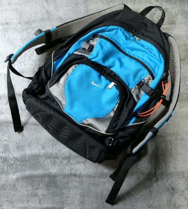 バッグ 90's OLD NIKE black gimmick backpack y2k