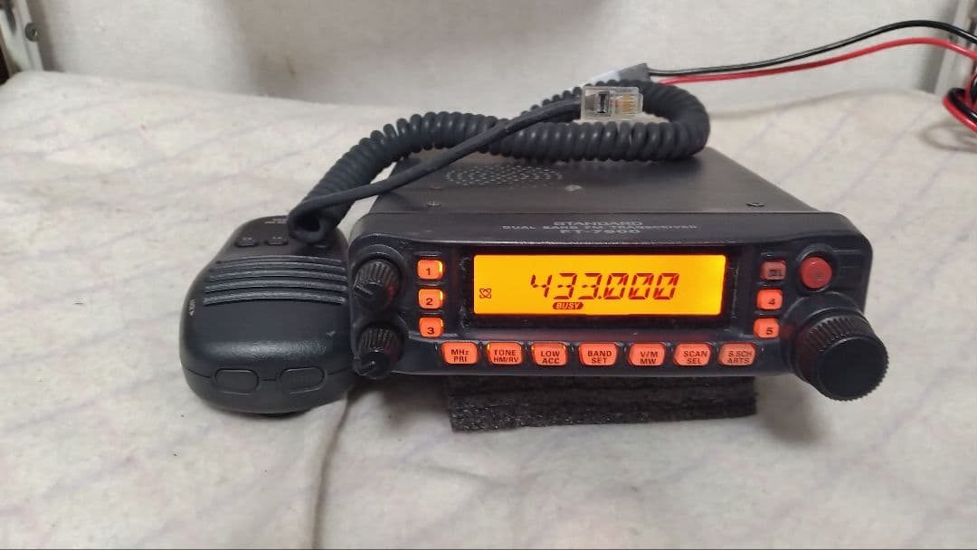 STANDARD FT-7900 デュアルバンドFMトランシーバー ジャンク