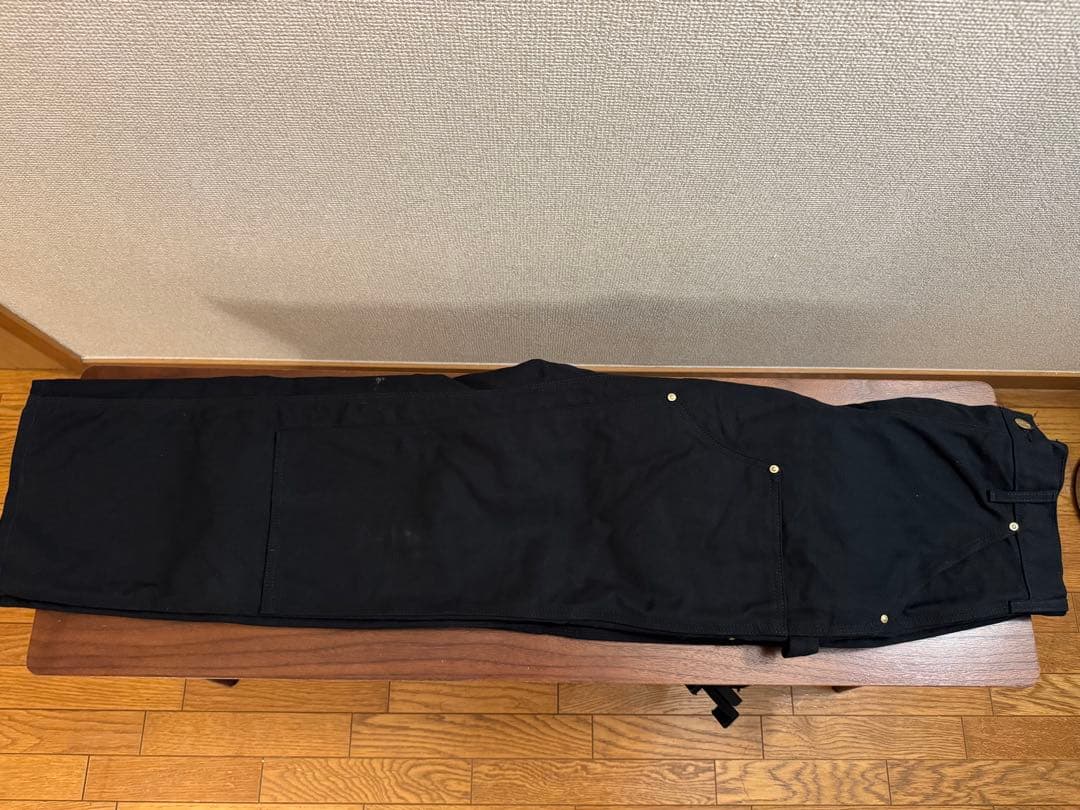 Carhartt B-01 ブラック　ダブルニーパンツ　31*30