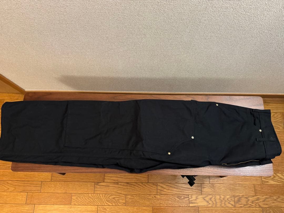 Carhartt B-01 ブラック　ダブルニーパンツ　31*30