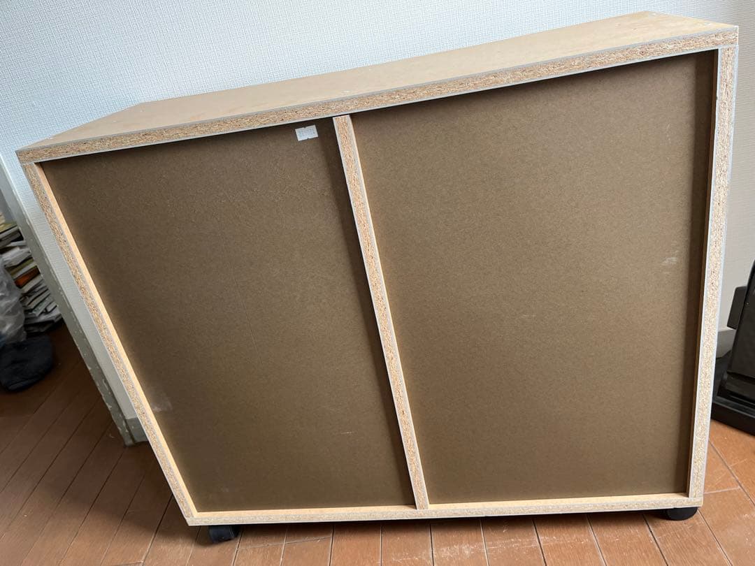 【6/6まで限定】無印良品パルプボードボックス✖️2台　キャスター付　廃盤品