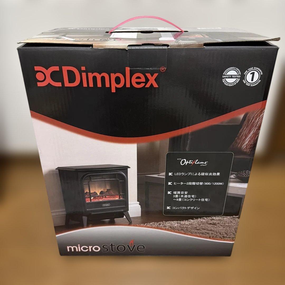 【美品・箱付き】Dimplex 電気暖炉 Micro Stove MCS12J
