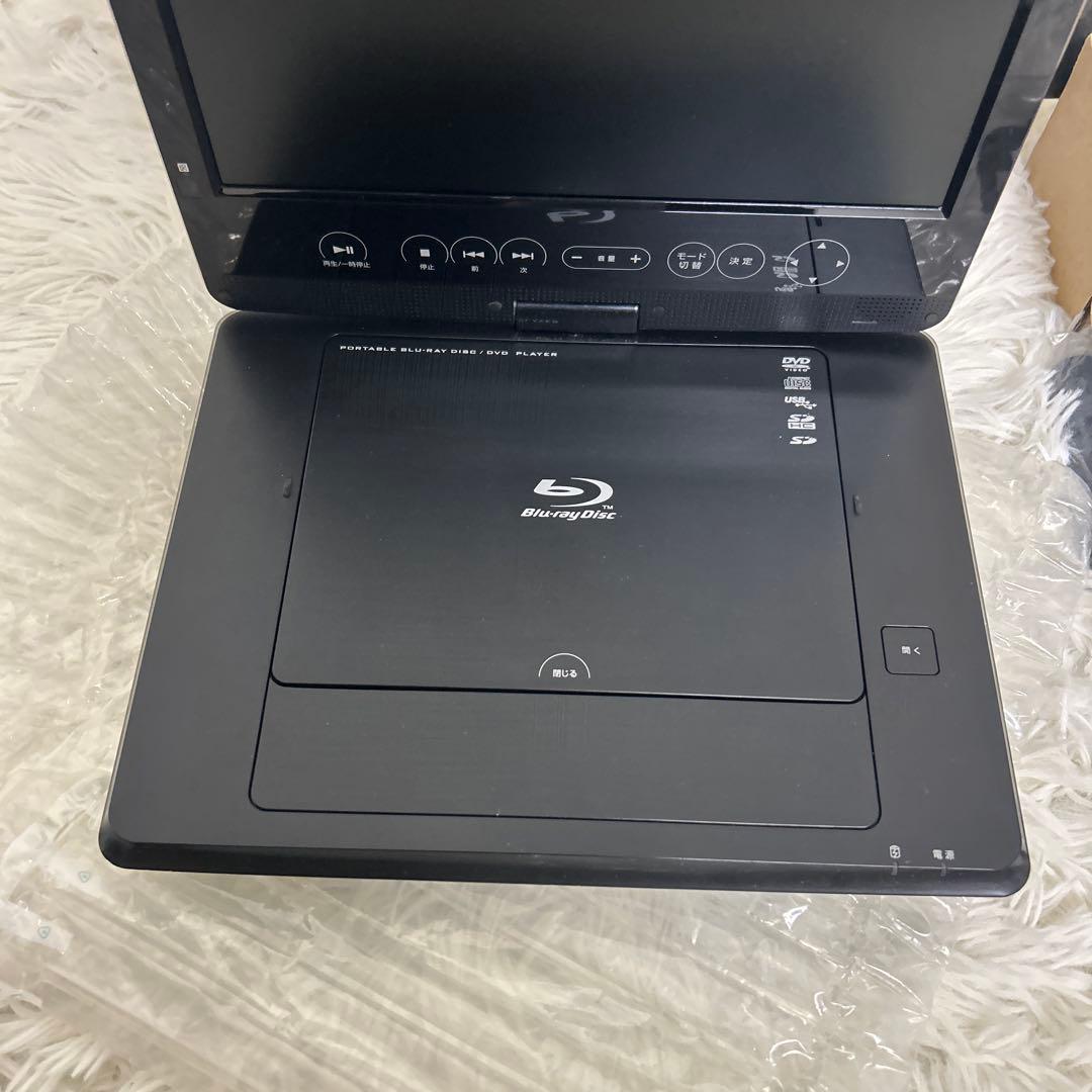 グリーンハウス ポータブル ブルーレイプレーヤー GH-PBD10BT 付属品有