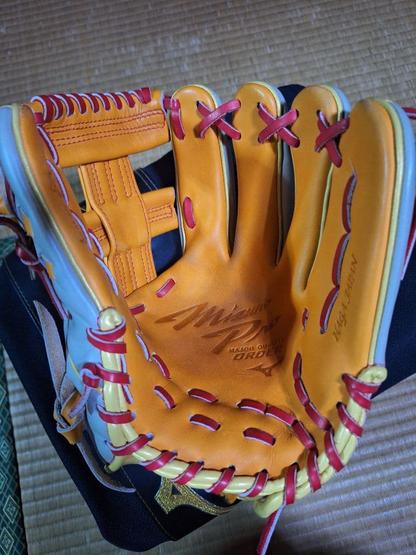 ミズノプロ　軟式オプションオーダーグラブ　内野タティスJr.モデル