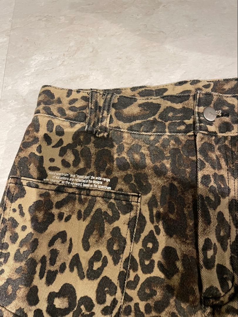 BEEDEN レオパード デニム