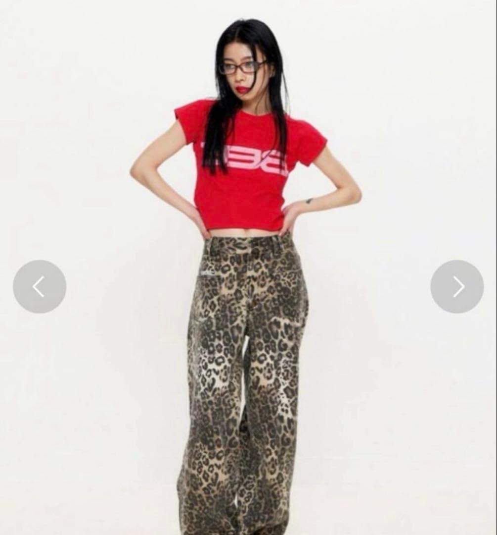 BEEDEN レオパード デニム