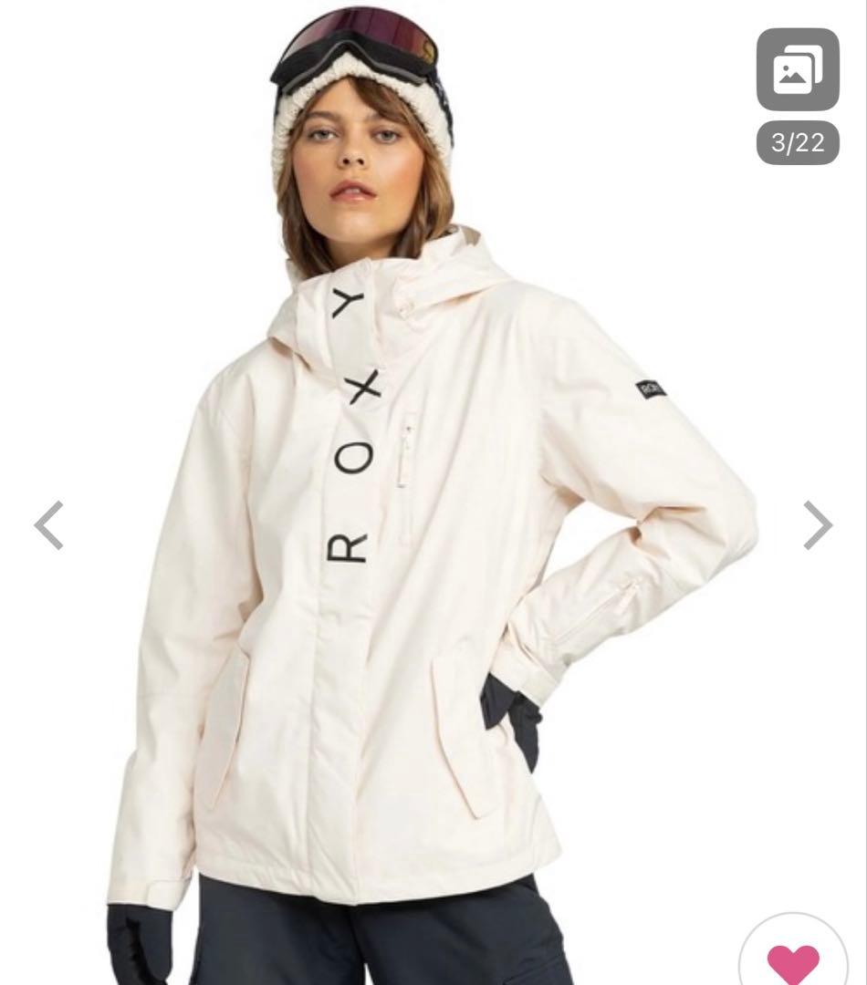 ❤️とみー❤️ROXY JETTY ロキシー　上下セット　ホワイト　L