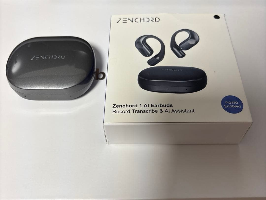 【ほぼ新品】Zenchord 1 AI録音搭載ワイヤレスイヤホン