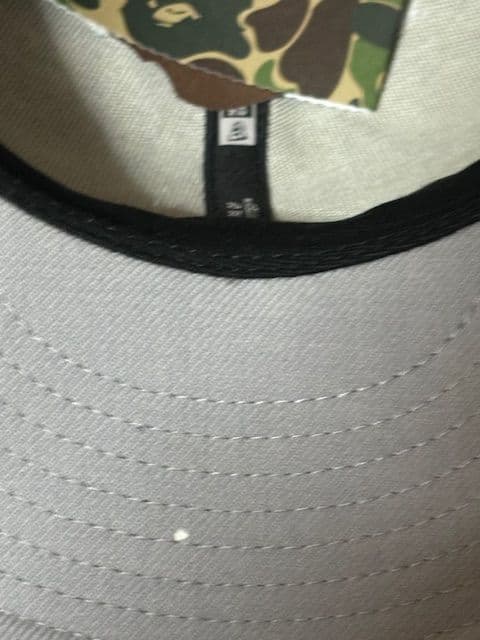 A BATHING APE×NEWERA キャップ Bape白灰黒