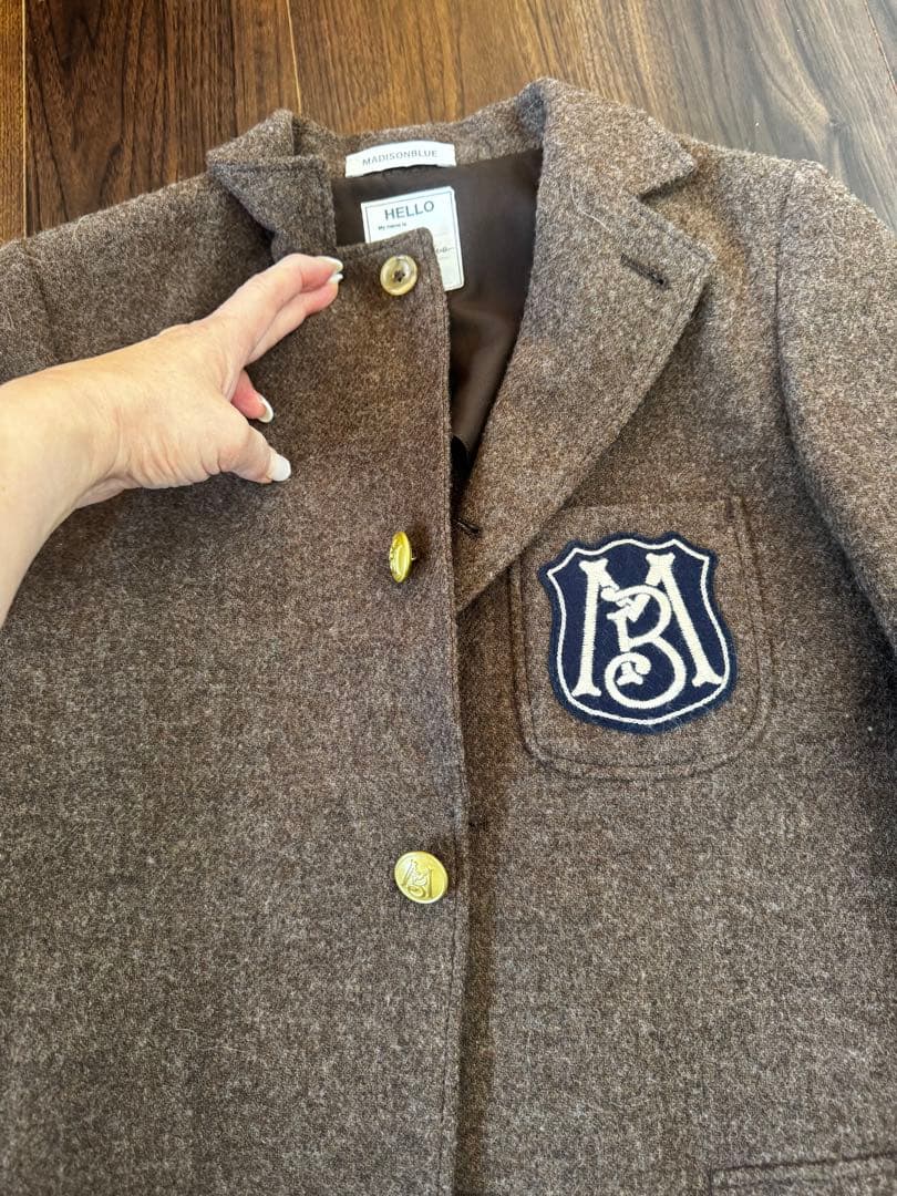 Madison blue スーツ　wool