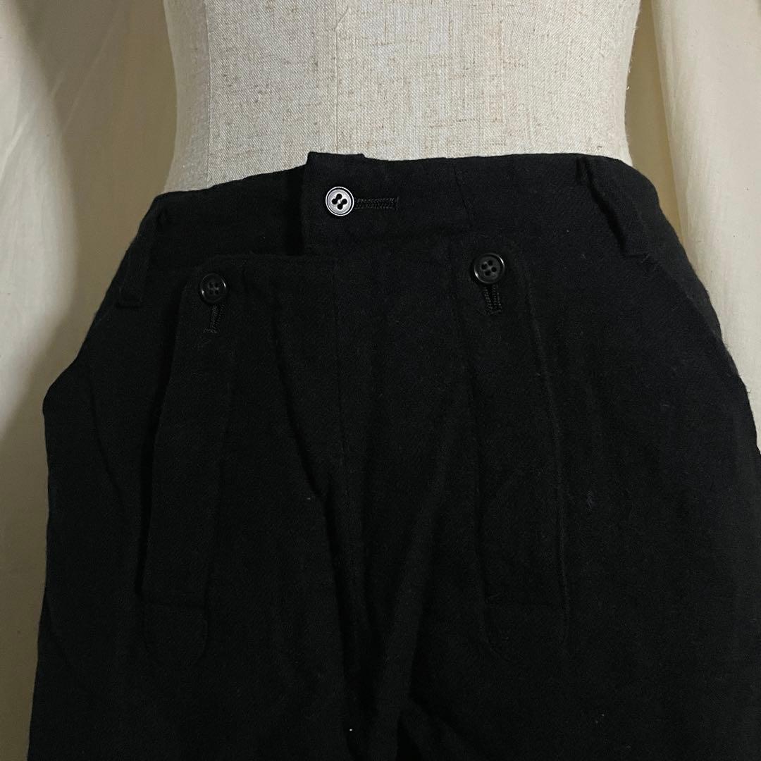 希少 80s comme des garcons wool セーラー スラックス