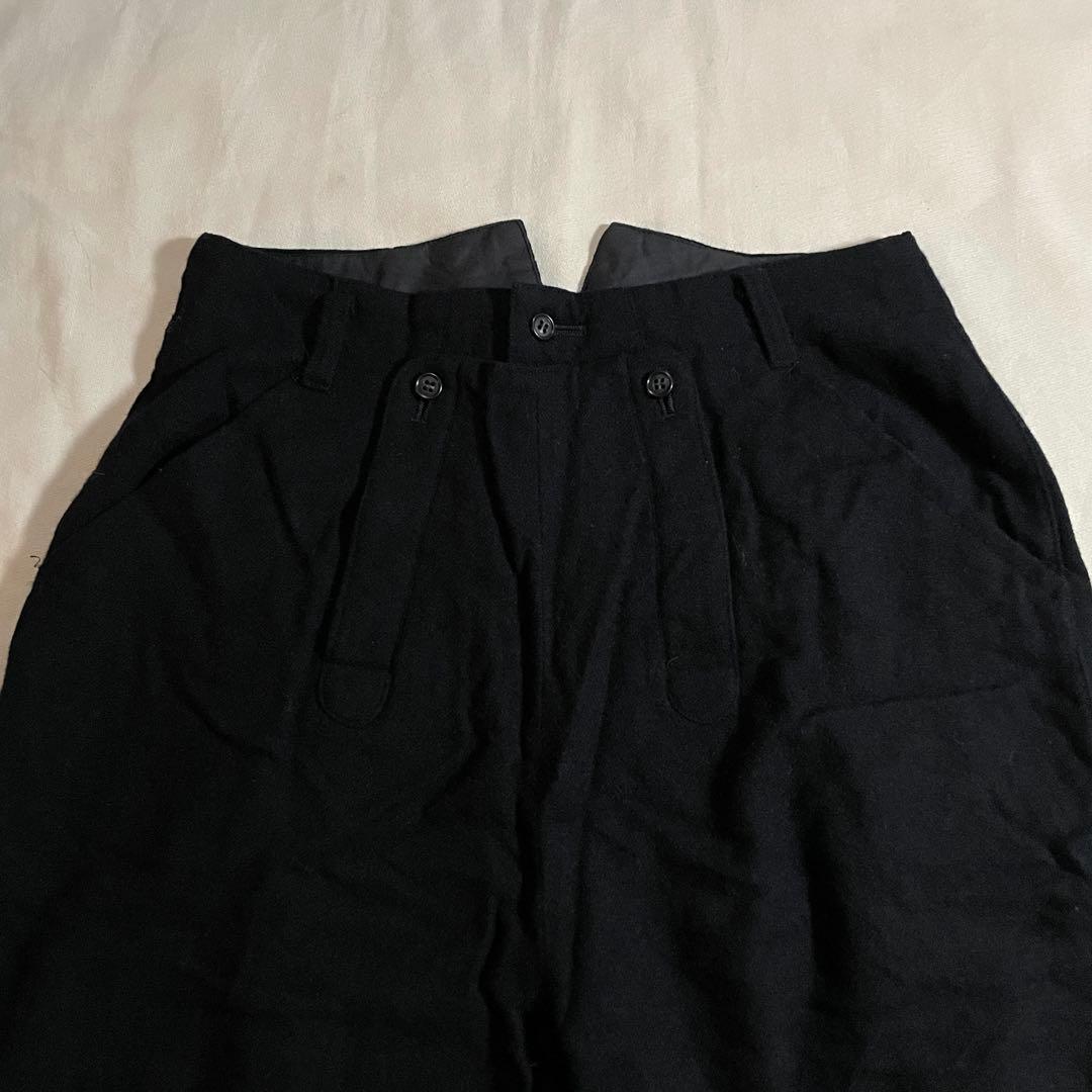 希少 80s comme des garcons wool セーラー スラックス