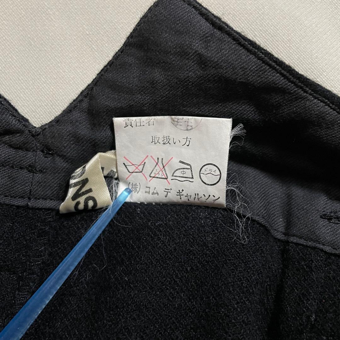 希少 80s comme des garcons wool セーラー スラックス