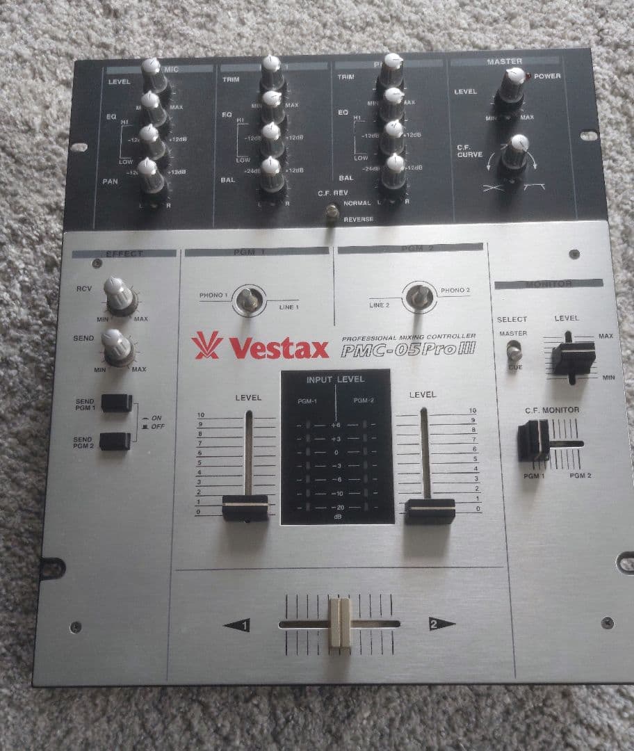 【ジャンク】Vestax PMC-05 Pro III DJミキサー